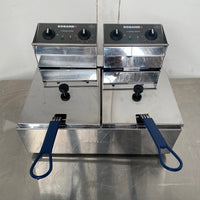 Roband F25 C/Top Double Pan Fryer (2)