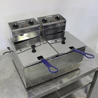 Roband F28 Double Pan Counter Fryer (2)