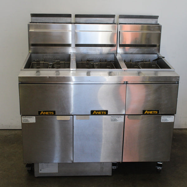 Anets FM314GS.CS 3 Bank Fryer (3)