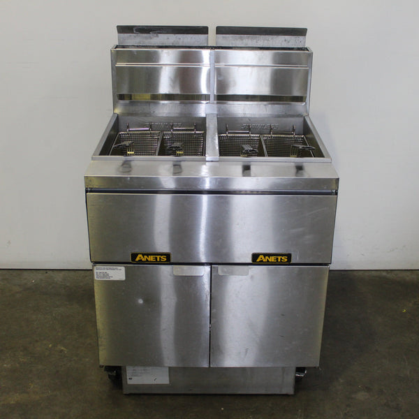 Anets FM2.14GS.CS Twin Deep Fryer Bank (3)