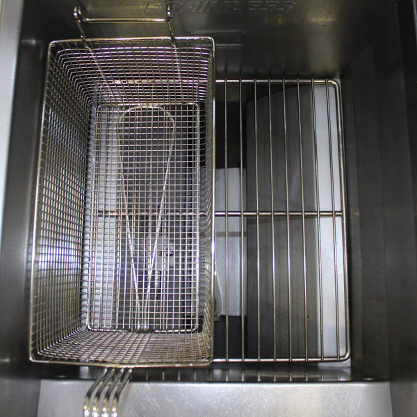 Anets FM2.14GS.CS Twin Deep Fryer Bank (4)