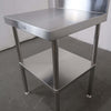 Stainless Steel Bench With Splashback (2)