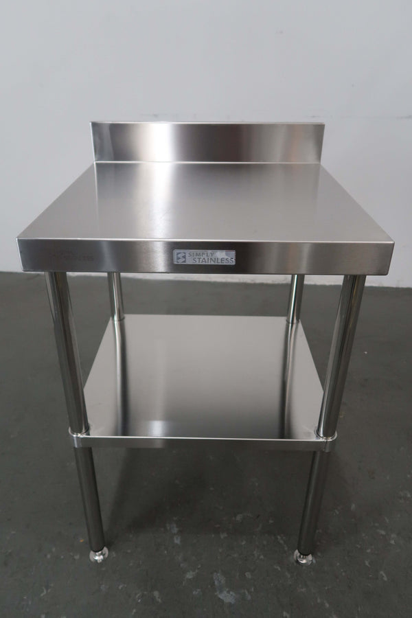 Stainless Steel Bench With Splashback (3)