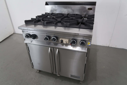 Supertron 6BT-OV-900 6 Burner Range Oven (2)