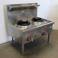 FED WW-2N 2 Hole Wok Table (2)