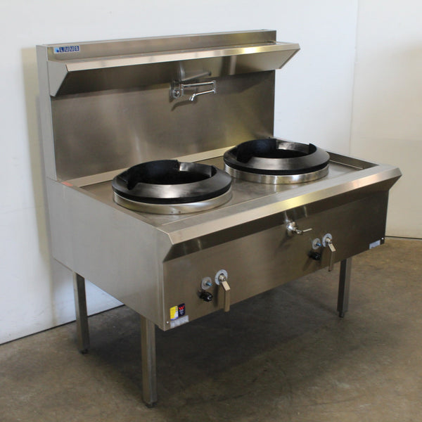 Luus WL-2C Waterless 2 Hole Wok Table (2)