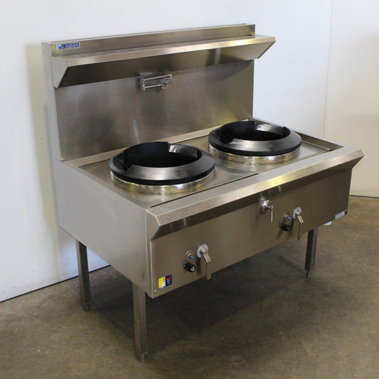 Luus WL-2C Waterless 2 Hole Wok Table (2)