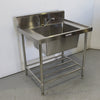 Simply Stainless S/S Bench With Sink (2)
