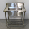 Simply Stainless S/S Bench With Sink (3)