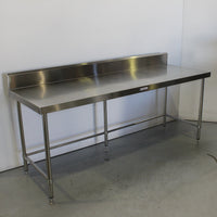 Simply Stainless Bench With Splashback (2)