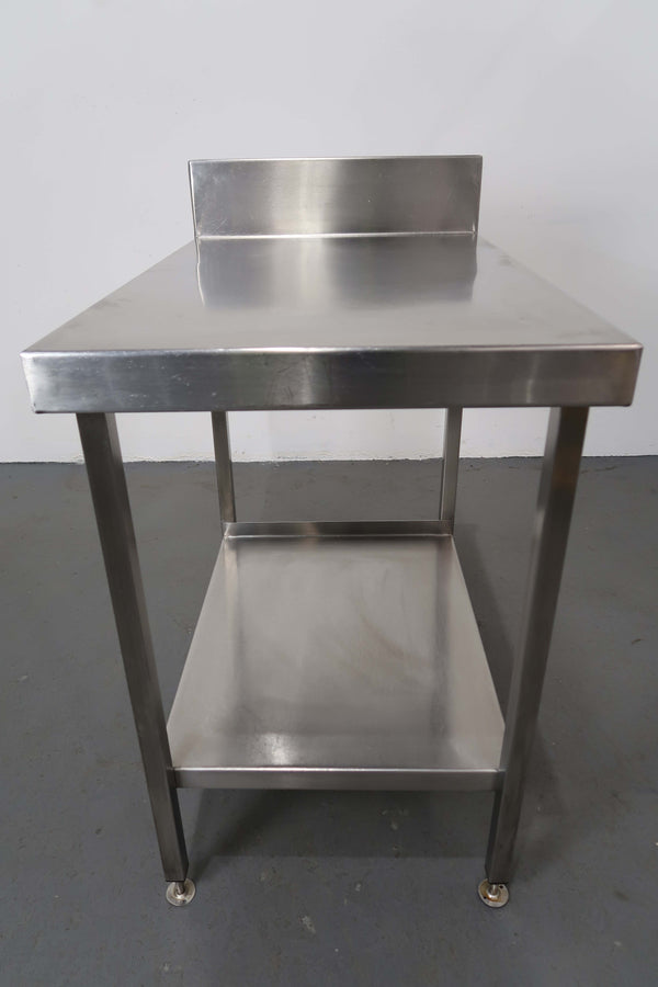Stainless Steel Splashback Bench 600mmW (2)