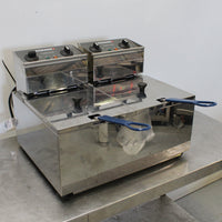 Roband F28 Double Pan Counter Fryer (2)