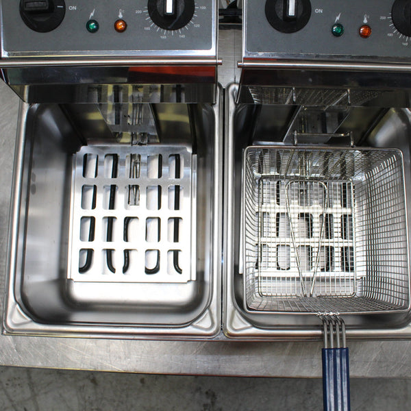 Roband F28 Double Pan Counter Fryer (5)