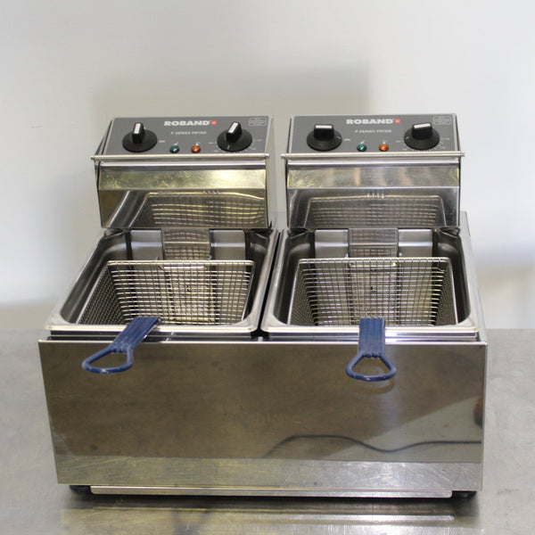 Roband F28 Double Pan Counter Fryer (3)