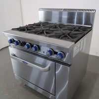 Cookrite ATO-6B-F 6 Burner Range Oven (2)