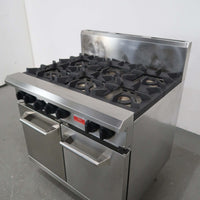 LUUS RS-6B 6 Burner Range Oven (2)