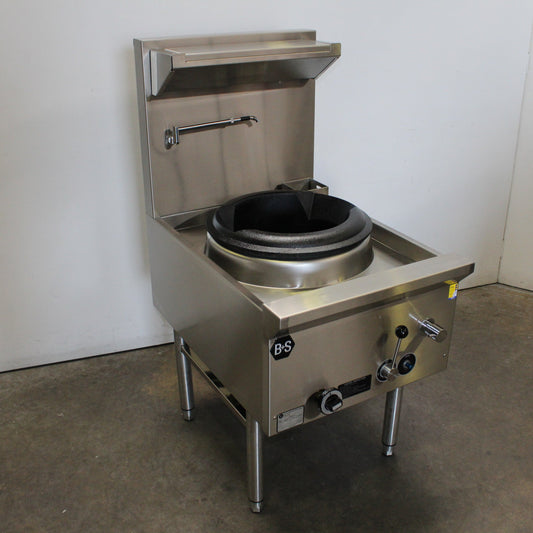B&S UFWWD-1 Waterless 1 Hole Wok Table (2)