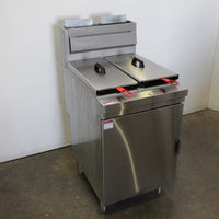 FED RC-400TE Split Pan Fryer (2)