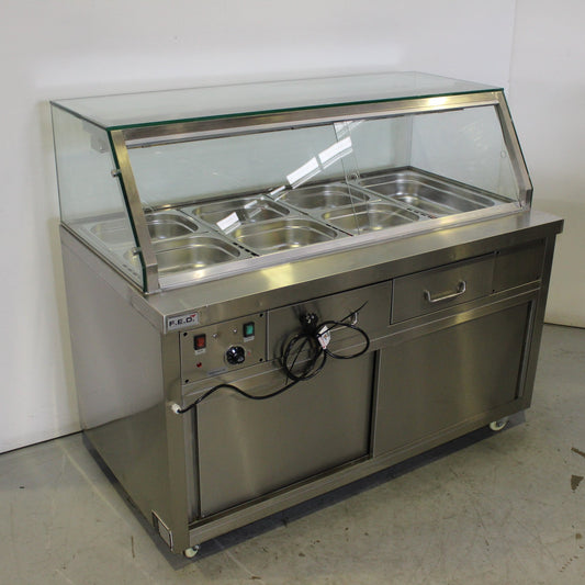 FED PG150FE-YG Hot Food Bar With Trolley (2)