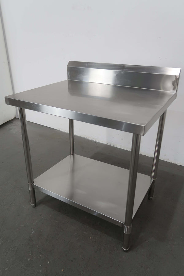 Stainless Steel Bench With Splashback (2)