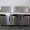 True TSSU-72-30M-BST Sandwich Prep Bench (2)