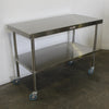Simply Stainless S/S Mobile Bench (2)