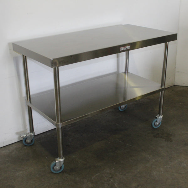 Simply Stainless S/S Mobile Bench (2)
