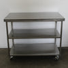 Stainless Steel Mobile Bench (3)