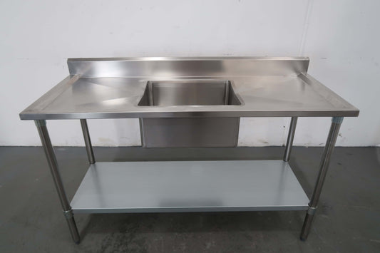 FED 1500-6-SSBC S/S Sink Bench (2)