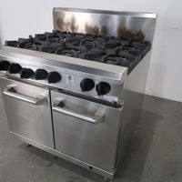 Luus RS-6B 6 Burner Range Oven (2)