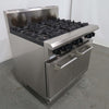 Luus RS-6B 6 Burner Range Oven (4)