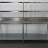 2400mm x 700mm S/S Bench & Gantry Shelf (3)