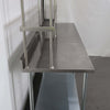 2400mm x 700mm S/S Bench & Gantry Shelf (4)