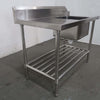 Stainless Steel Bench With Sink (4)