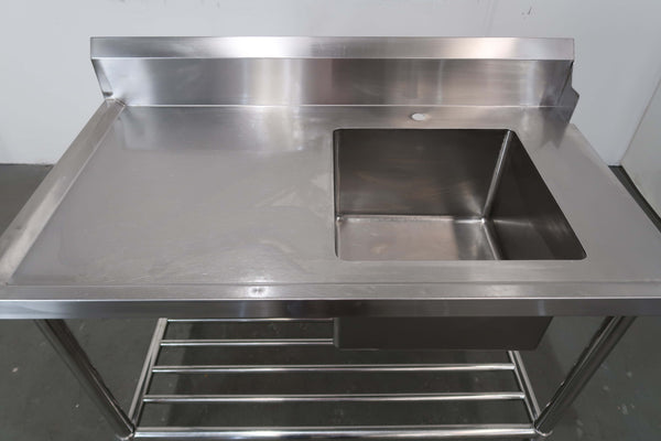 Stainless Steel Bench With Sink (5)
