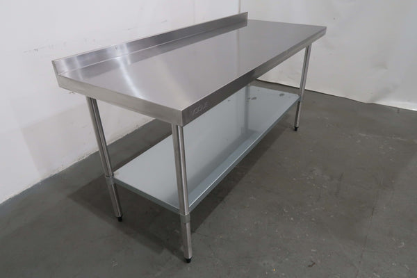 Vogue Stainless Steel Bench With Splashb (4)