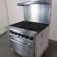 Gasmax S36(T) 6 Burner Range Oven (2)