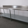 Stainless Steel Bench with Splashback (2)