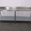 Stainless Steel Bench with Splashback (3)