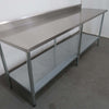 Stainless Steel Bench with Splashback (4)