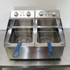 Roband FR28 C/Top Split Pan Fryer (3)