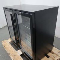Rhino SG2H-B 2 Glass Door Bar Fridge (2)