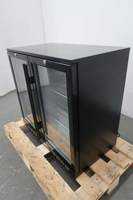 Rhino SG2H-B 2 Glass Door Bar Fridge (2)