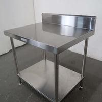 Stainless Steel Bench With Splashback (2)