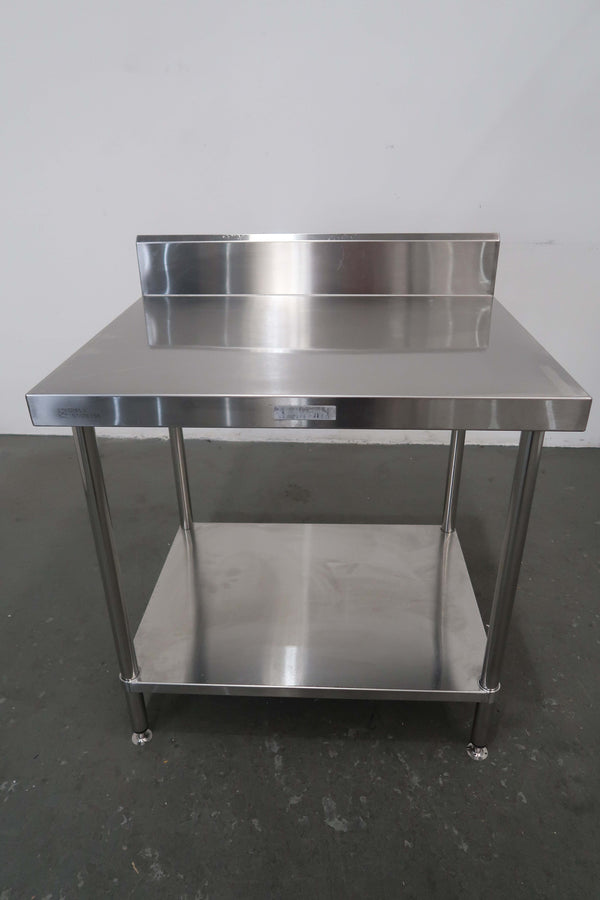 Stainless Steel Bench With Splashback (3)
