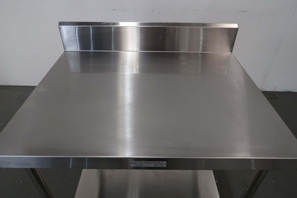 Stainless Steel Bench With Splashback (5)