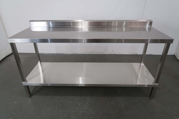 Stainless Steel Bench With Splashback (3)