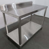 Stainless Steel Bench With Splashback (4)