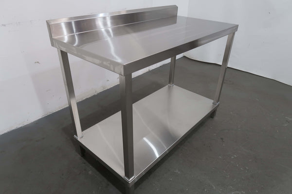 Stainless Steel Bench With Splashback (4)