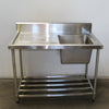 Stainless Steel Bench With Sink 1200x700 (3)
